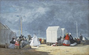 Yaklaşan Fırtına, 1864 by Eugene Louis Boudin