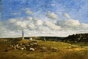 Deauville, 1870-1874 by Eugene Louis Boudin