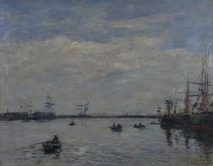 Le Havre, 1888 by Eugene Louis Boudin