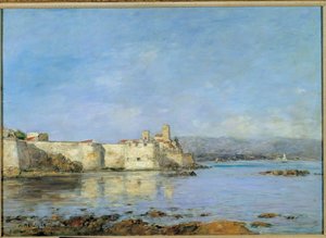 Antibes limanının görünümü Eugene Louis Boudin (1824-1898) tarafından 1893 Güneş Tablosu. 0,46 x 0,66 m Paris, Orsay Müzesi by Eugene Louis Boudin