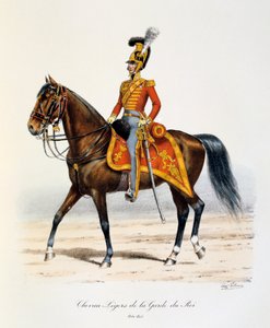 Kral Muhafızlarının Hafif Atları, 1814-15