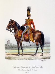 Kral Muhafızlarının Hafif Atları, Maréchal-des-Logis de 1er Classe, 1814-15