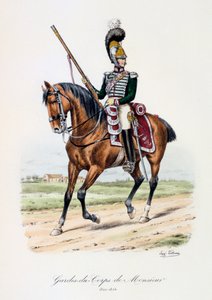 Beyefendinin Korumaları, 1820-24 by Eugene Titeux