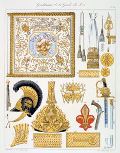 Kral Muhafızları Jandarmaları, Insignia by Eugene Titeux
