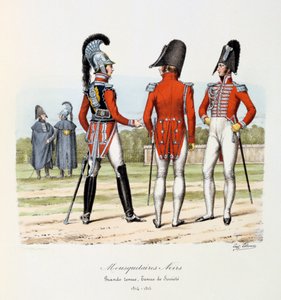 Kara Silahşörler, Tam Elbise ve Sosyete Elbisesi, 1814-15