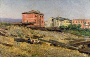 Ligurya Apeninlerindeki Evler by Eugenio Gignous