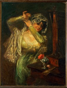 Güllü Maja by Eugenio Lucas Velazquez