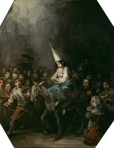 Engizisyon tarafından mahkum edildi, yaklaşık 1860 by Eugenio Lucas Velázquez