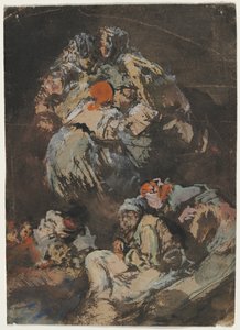 Rakamlar, 1850-1860. by Eugenio Lucas Velázquez