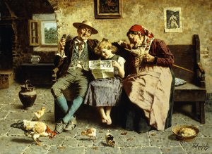 Haberleri Okumak by Eugenio Zampighi