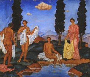 Yıkananlar, 1910