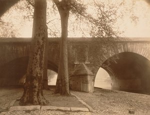 Pont Marie, 1926 (albüm çıktısı kağıt fotoğraf) by Eugène Atget