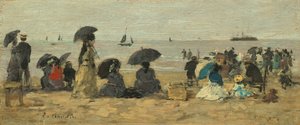 Sahil by Eugène Boudin