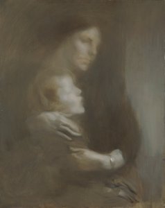 'Annelik Acıları', 1896-97 by Eugène Carrière
