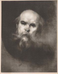 Paul Verlaine, 1896. by Eugène Carrière