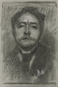 Jean Ajalbert'in Portresi by Eugène Carrière