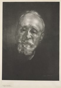 Puvis de Chavannes, 1897. by Eugène Carrière