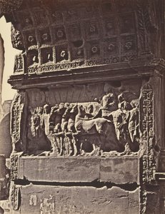 Titus kemerinin alçak kabartması, 1848-52.