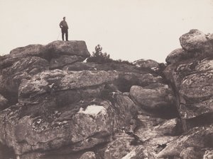 Franchard Gorges - Fontainebleau Ormanı Franchard Gorges Fontainebleau Ormanı..., 1863.