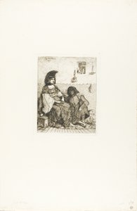 Cezayir Yahudisi by Eugène Delacroix