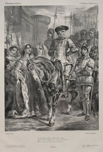 Duguesklin by Eugène Delacroix