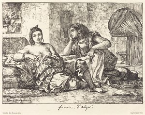 Cezayirli Kadınlar, 1833.