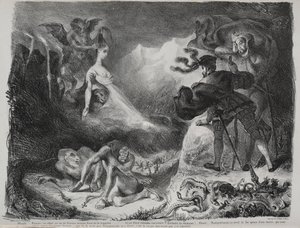 Faust için çizimler: Marguerite