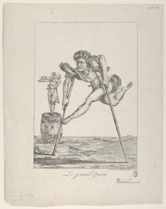 Büyük Opera, 1821., 1821. by Eugène Delacroix