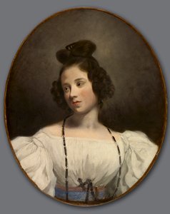 Bayan Alexandrine-Julie de la Boutraye by Eugène Delacroix