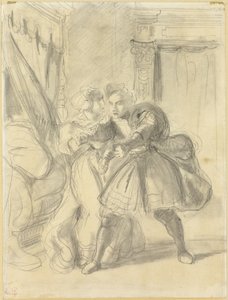 Çalışmak by Eugène Delacroix