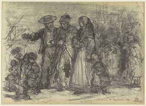 Waterloo Retour de Waterloo 1815 savaşından sonra yaşlı bir askerin eve dönüşü. (nesnedeki başlık)