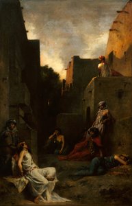 Ouled Nayls Kadınları, 1867. by Eugène Fromentin