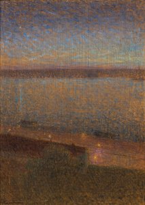 1895 Mayısında Bir Gece. by Eugène Jansson