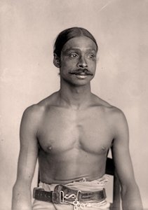 Sri Lankalı bir adamın portresi, 1890 dolayları