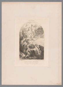 Hemelvaart van Maria Maria başak varsayımı (nesnedeki başlık) by Eugène Van Maldeghem