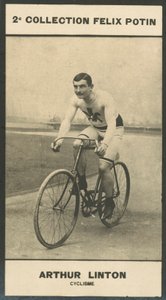 Arthur Linton, Bisiklete binme by European Photographer
