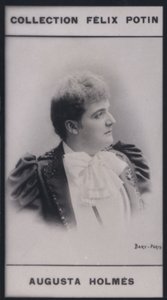 Augusta Holmes (1850-1902) (s/b fotoğraf) by European Photographer