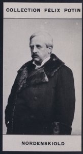 Baron Eric de Nordenskjold (1832-1901) (s/b fotoğraf) by European Photographer