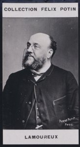 Charles Lamoureux (1834-1899) (s/b fotoğraf) by European Photographer