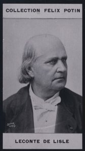 Charles Leconte De Lisle (1818-1894) (s/b fotoğraf) by European Photographer