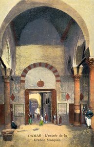 Şam, giriş, cami by European Photographer