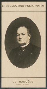 Emile-Louis-Gustave des Hayes De Marcere, Politikacı by European Photographer