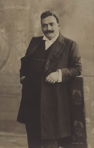 Enrico Caruso, İtalyan opera tenoru by European Photographer