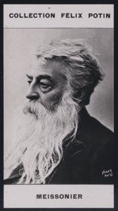 Ernest Meissonnier (1815-1891) (s/b fotoğraf) by European Photographer