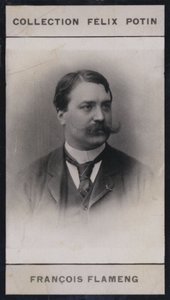 Francois Flameng (1856) (s/b fotoğraf) by European Photographer