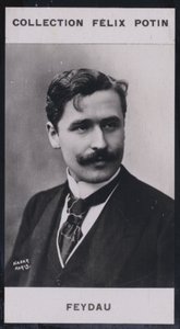 Georges Feydeau (1863) (s/b fotoğraf) by European Photographer
