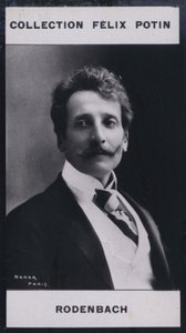 Georges Rodenbach (1855-1899) (s/b fotoğraf) by European Photographer