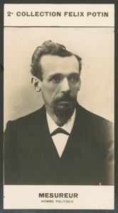 Gustave-Emile Ölçer, Politikacı by European Photographer