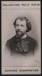 Gustave Charpentier (1860) (s/b fotoğraf) by European Photographer