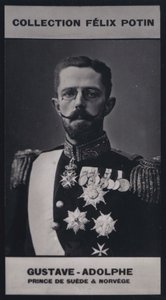 Gustave, İsveç Ve Norveç Kraliyet Prensi (1858) (s/b fotoğraf) by European Photographer